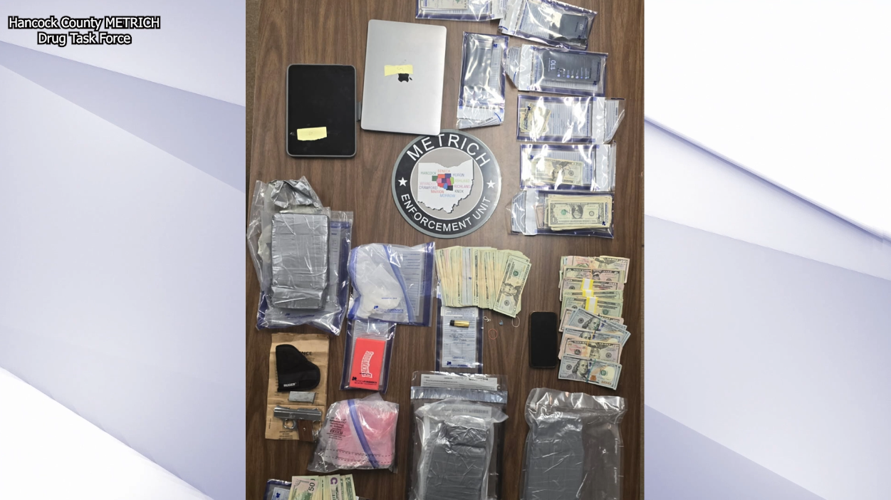 Five arrested in Hancock County METRICH Drug Task Force drug operation