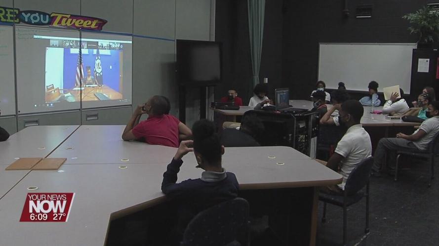 Lima City School CTAG students learning how to be diplomatic as a possible career