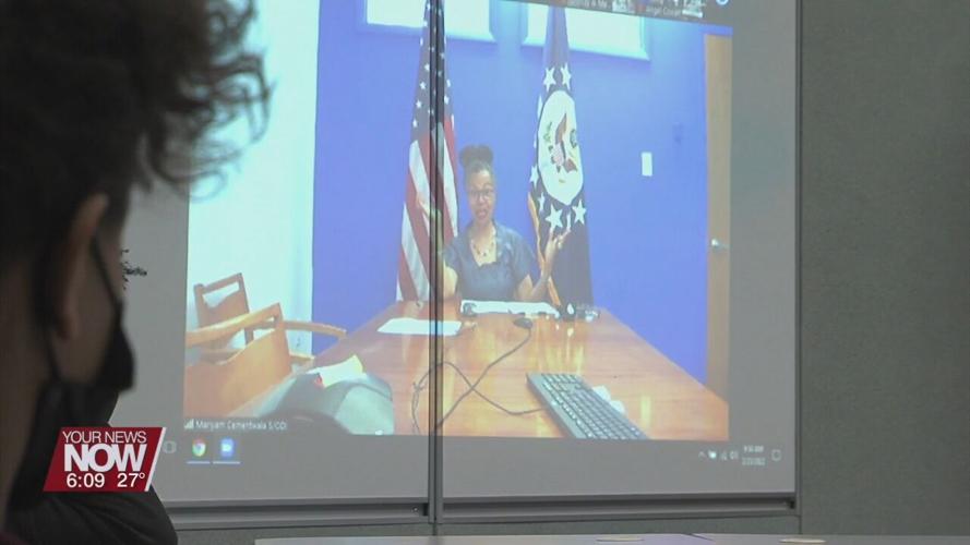 Lima City School CTAG students learning how to be diplomatic as a possible career