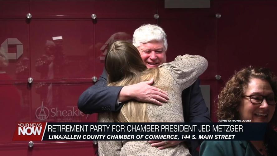 Chamber of Commerce throws retirement party for Jed Metzger