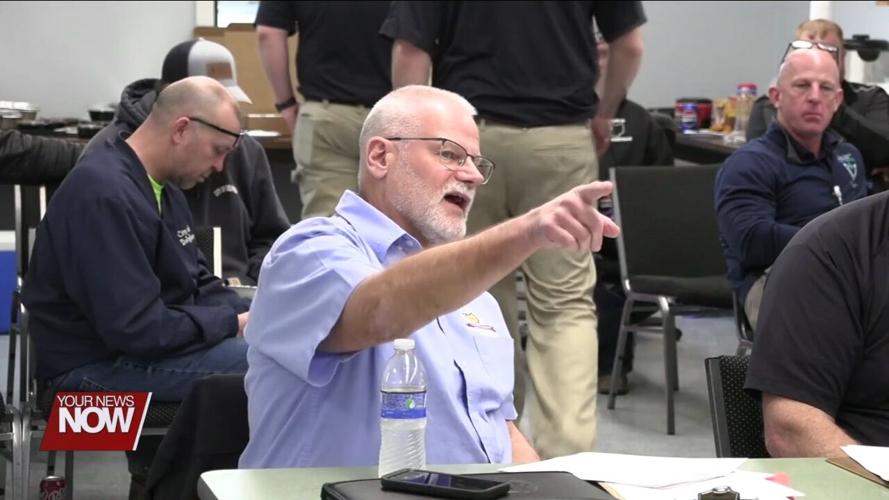 Allen County officials conduct emergency drill to prepare for chemical hazards