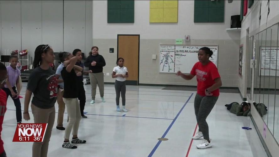 Teacher and professional dancer uses viral dances to help students learn