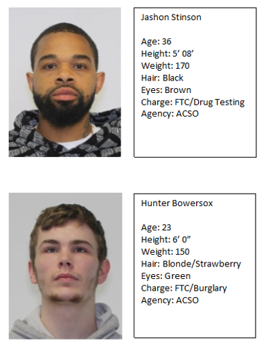 Lima/Allen Putnam County Crime Stoppers Wanted Persons of the Week