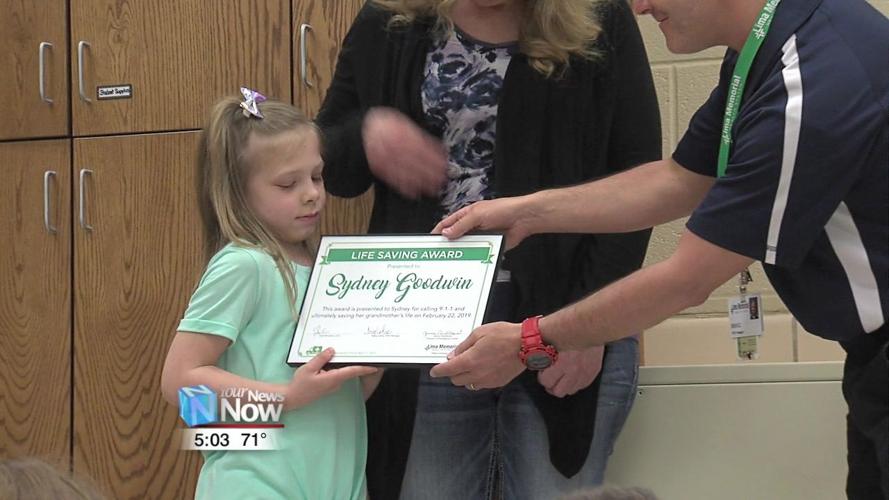 Seven year old recognized with Life Saving Award 1.jpg