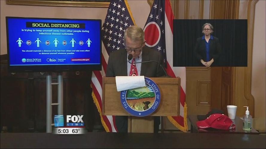 DeWine says social distancing has bought health care system time