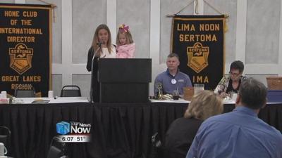 Lima Noon Sertoma Club names 2017 Poster Child