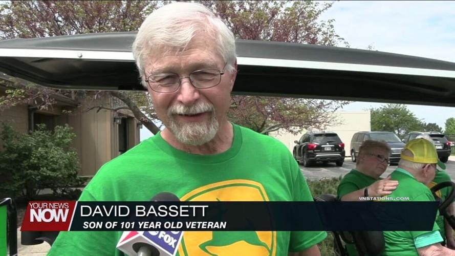 World War II veteran celebrates his 101st birthday