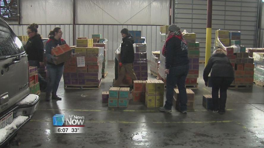 Area Girl Scouts pick up cookies for the season