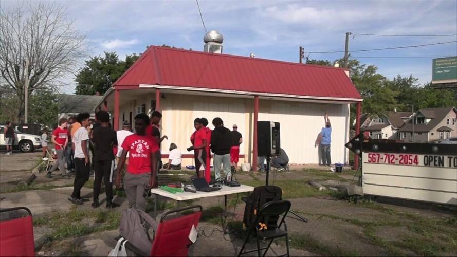 Newly formed community development group holds a day of service