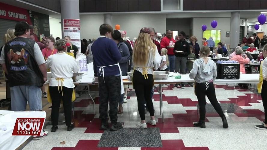 The community feel is back for the Sertoma pancake day with the return