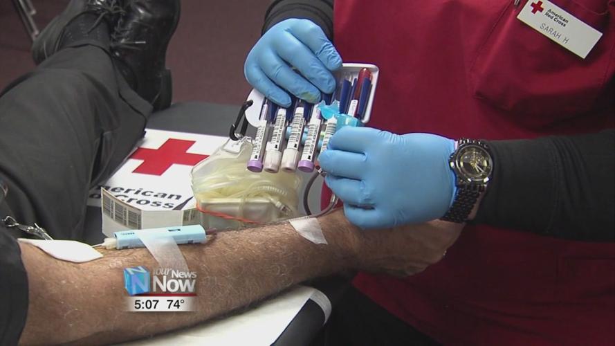 URGENT NEED FOR BLOOD-- the American Red Cross is asking people to donate