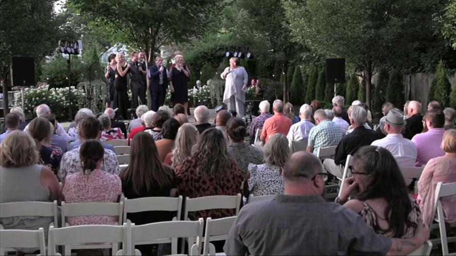 People enjoy an evening with Stephen Sondheim's greatest hits