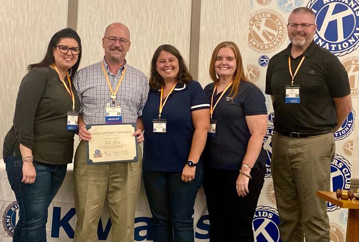 Rich Ulmes and Findlay Kiwanis Members