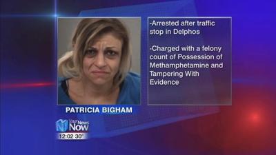 Delphos police arrest Van Wert woman for possession of meth