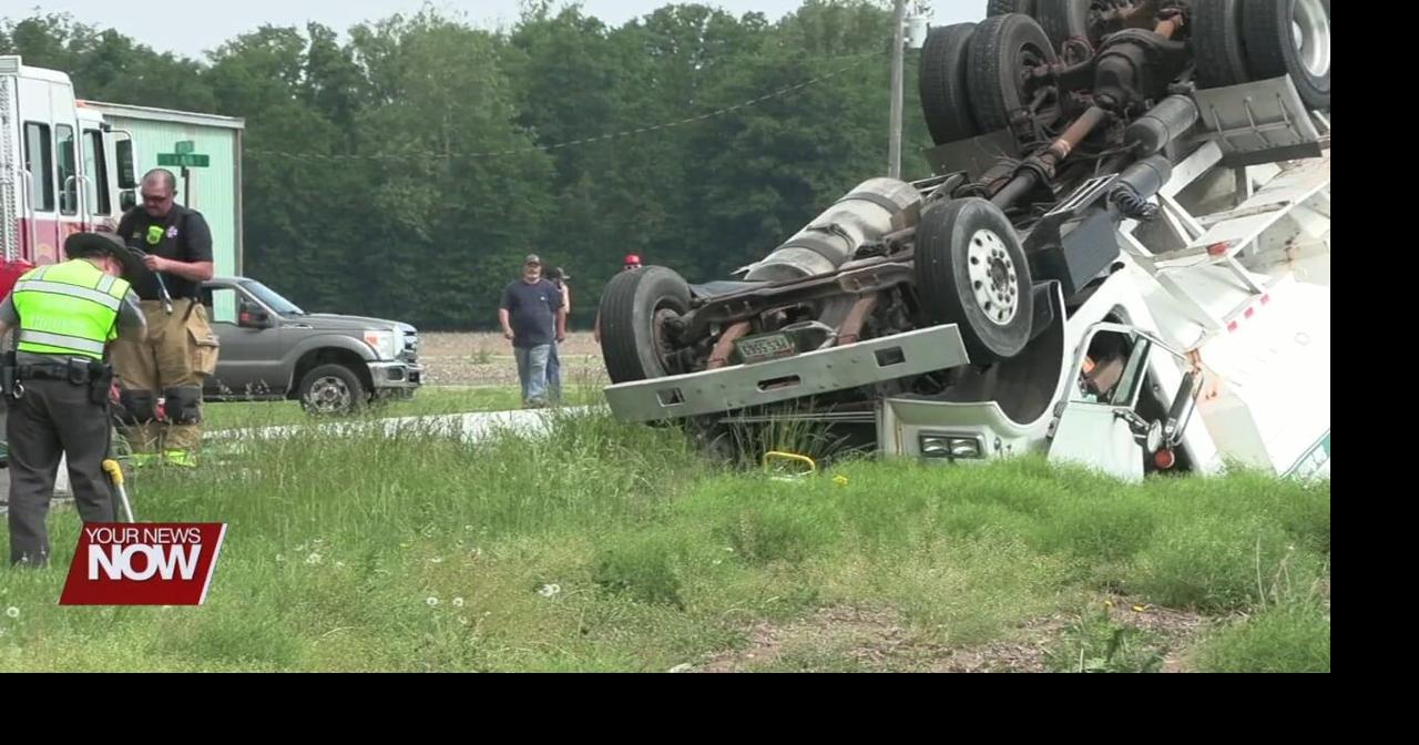 Rollover crash on Redd Road sends driver to the hospital with life-threatening injuries – Your News Now