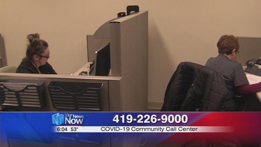 COVID-19 call center averaging 250 calls a day