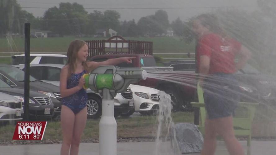 Space themed splash pad opens at Wapakoneta YMCA