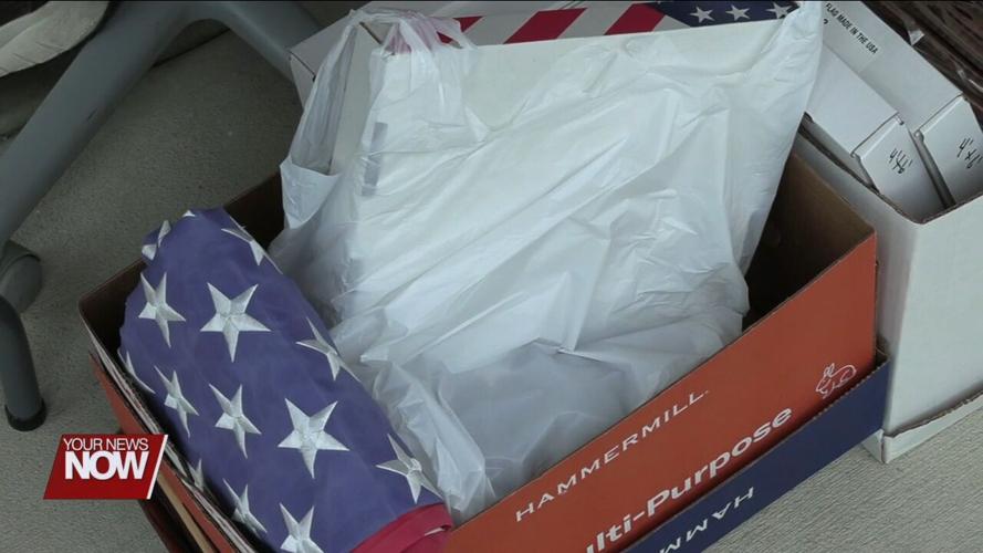 Village of Elida & Allen Co. Marine Corp. League team up for Flag Exchange for Flag Day