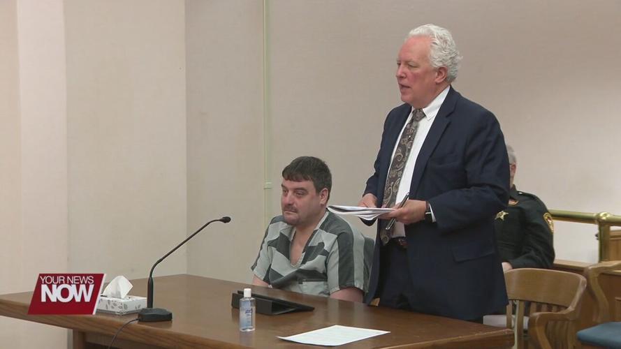 Scott Steffes receives his sentence after pleading guilty to sixteen counts