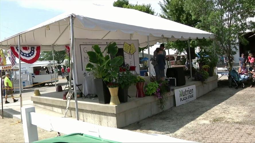 Nutrien Plaza Stage is a welcome new addition to the Allen County Fair