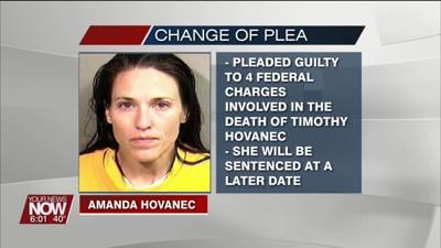 Amanda Hovanec pleads guilty to four charges for her involvement in the death of her estranged husband.jpg