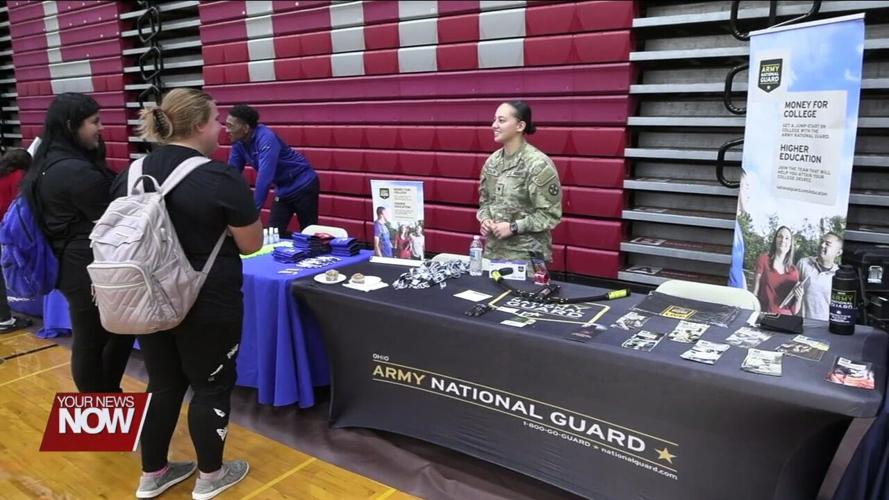 Students at Lima Senior High School explore different college and career options