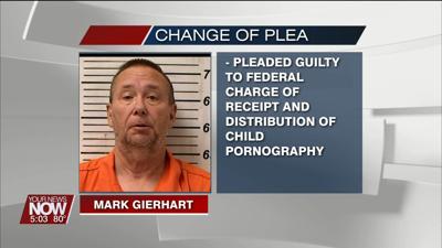 Mark Gierhart pleads guilty to federal charges of receipt and distribution of child pornography