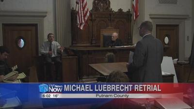 Michael Luebrecht in Court for Day Three for Retrial