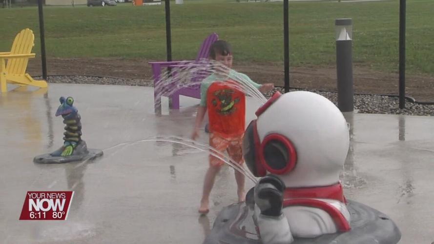 Space themed splash pad opens at Wapakoneta YMCA