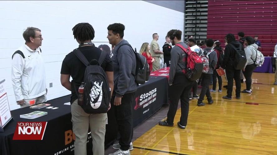 Students at Lima Senior High School explore different college and career options