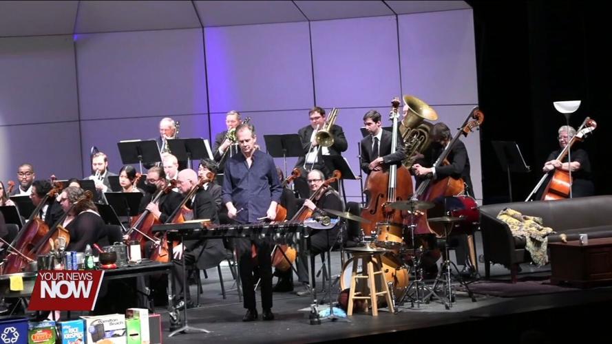 Lima Symphony Orchestra performs "Wall to Wall Percussion" with guest musician