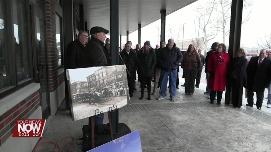 Arch placed marks a momentous moment in John Heaphy's "Spring and Main District" project