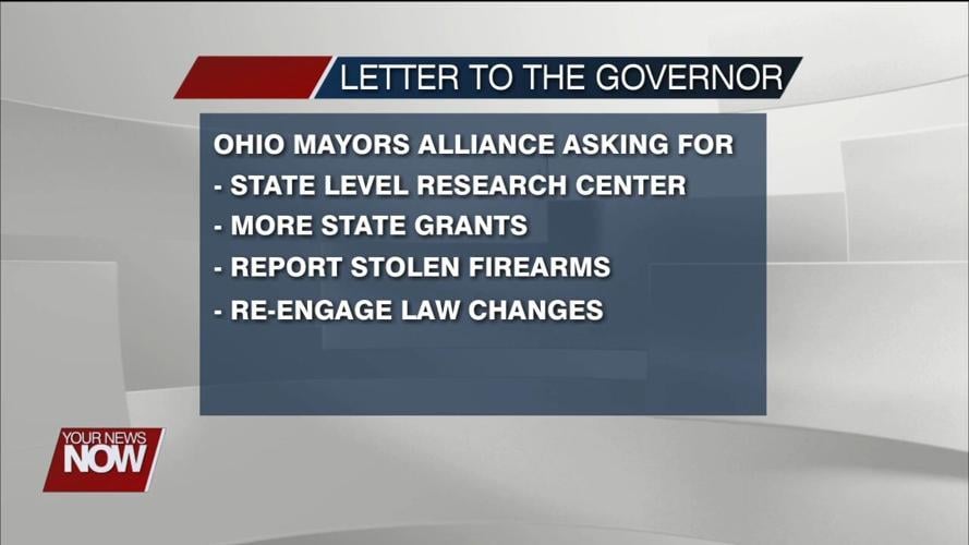 Mayor Smith with Ohio Mayors Alliance asks Gov. DeWine to help address gun violence