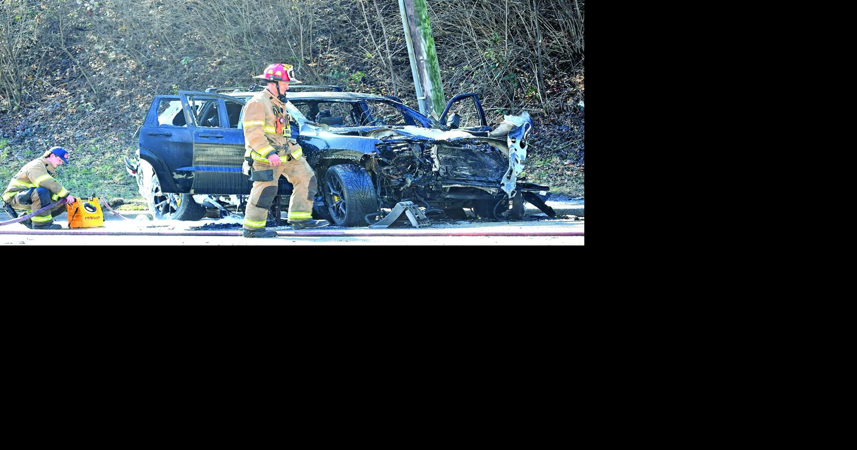 Car on fire blocks traffic | News | hpenews.com