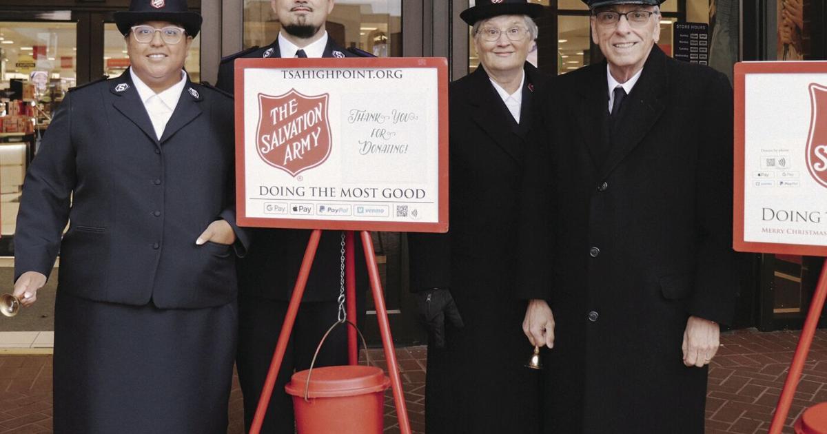 Bell Ringer Courage Salvation Army bell-ringers fan out Saturday | News | hpenews.com