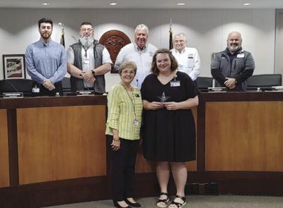 Davidson County Senior Services employee received Rising Star award