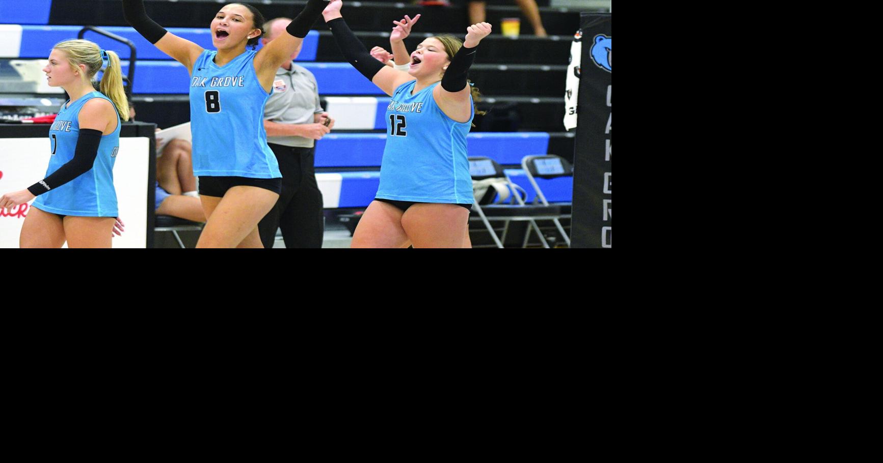 Oak Grove volleyball rallies past Northwest