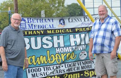Stan Byrd Jr. and JD Peace helped to organize the Bush Hill Hometown Jamboree