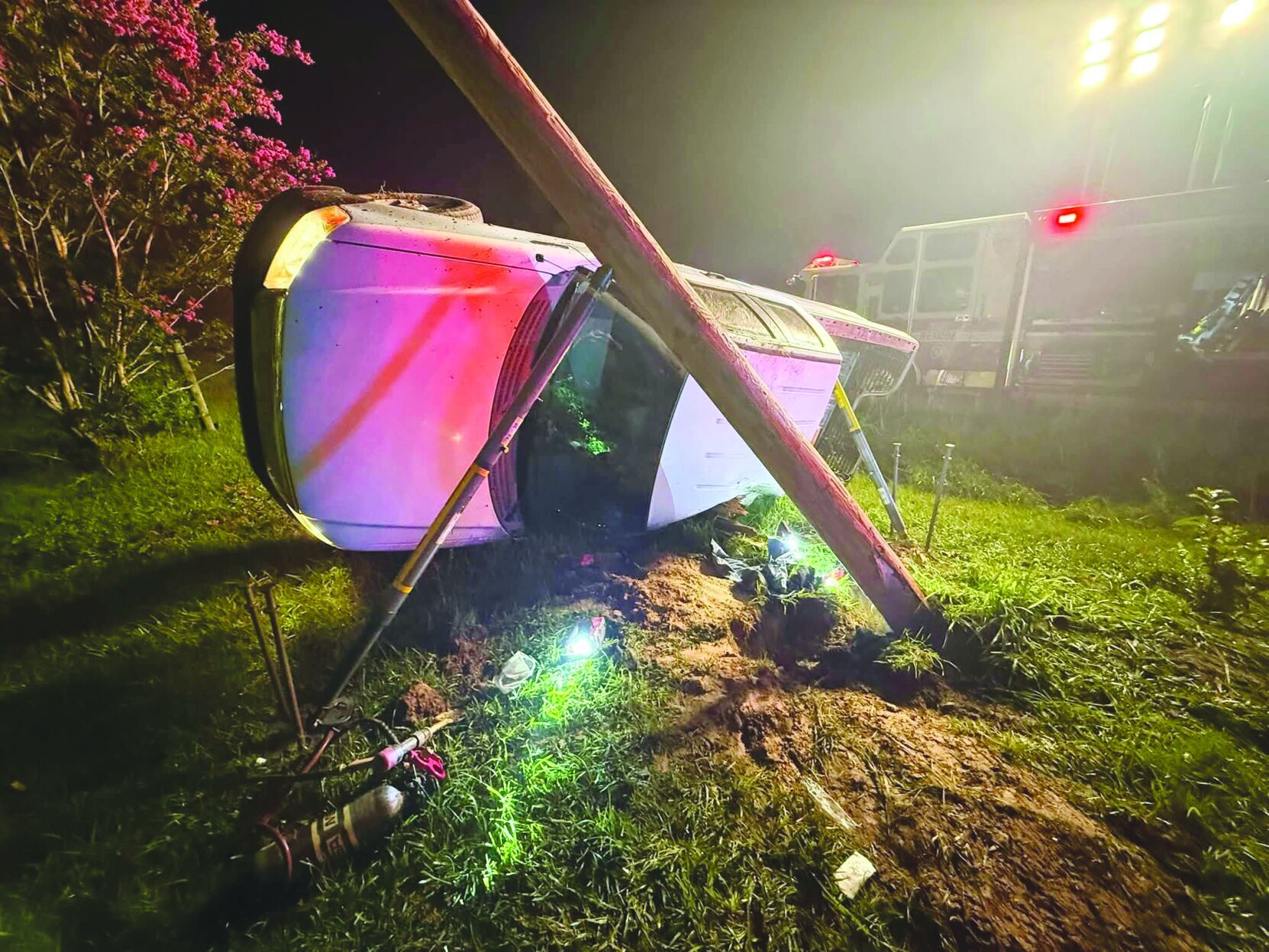 Teen seriously hurt in wreck with pole | Archdale Trinity News