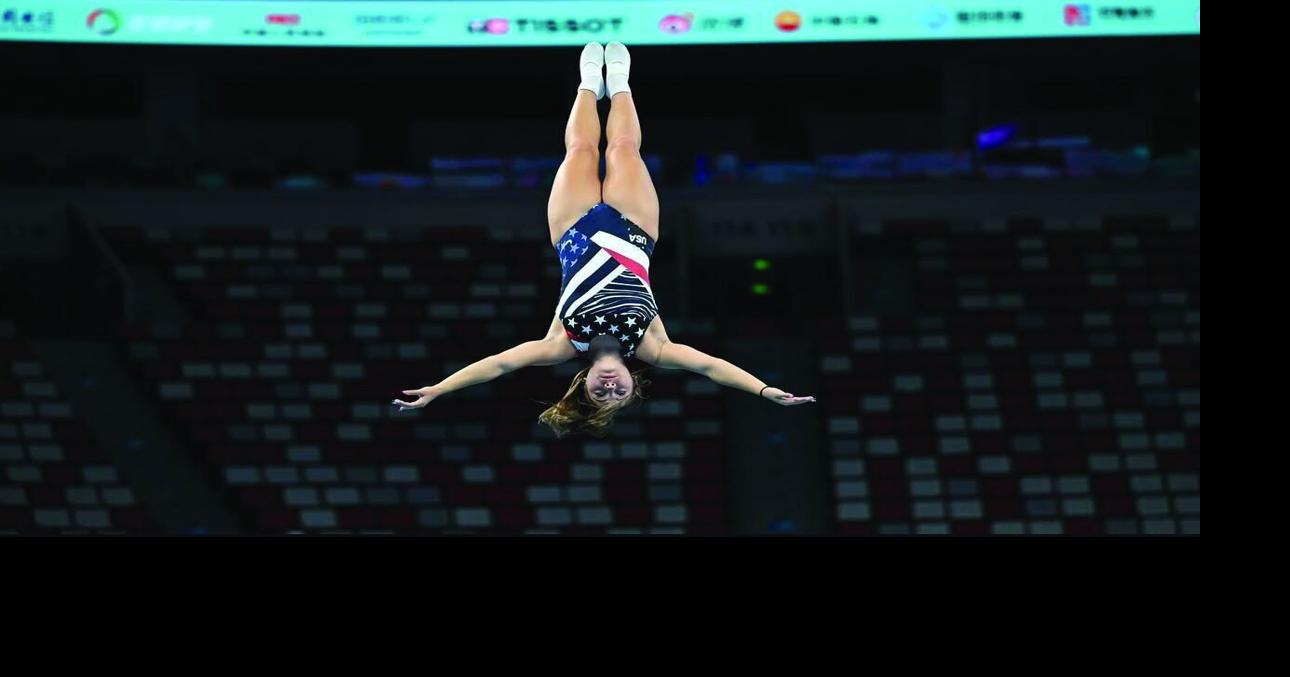 Archdale trampolinist wins silver medal at elite competition | Archdale ...