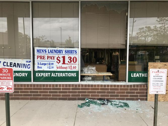 Kenwood business owners, volunteers clean up after looting Business