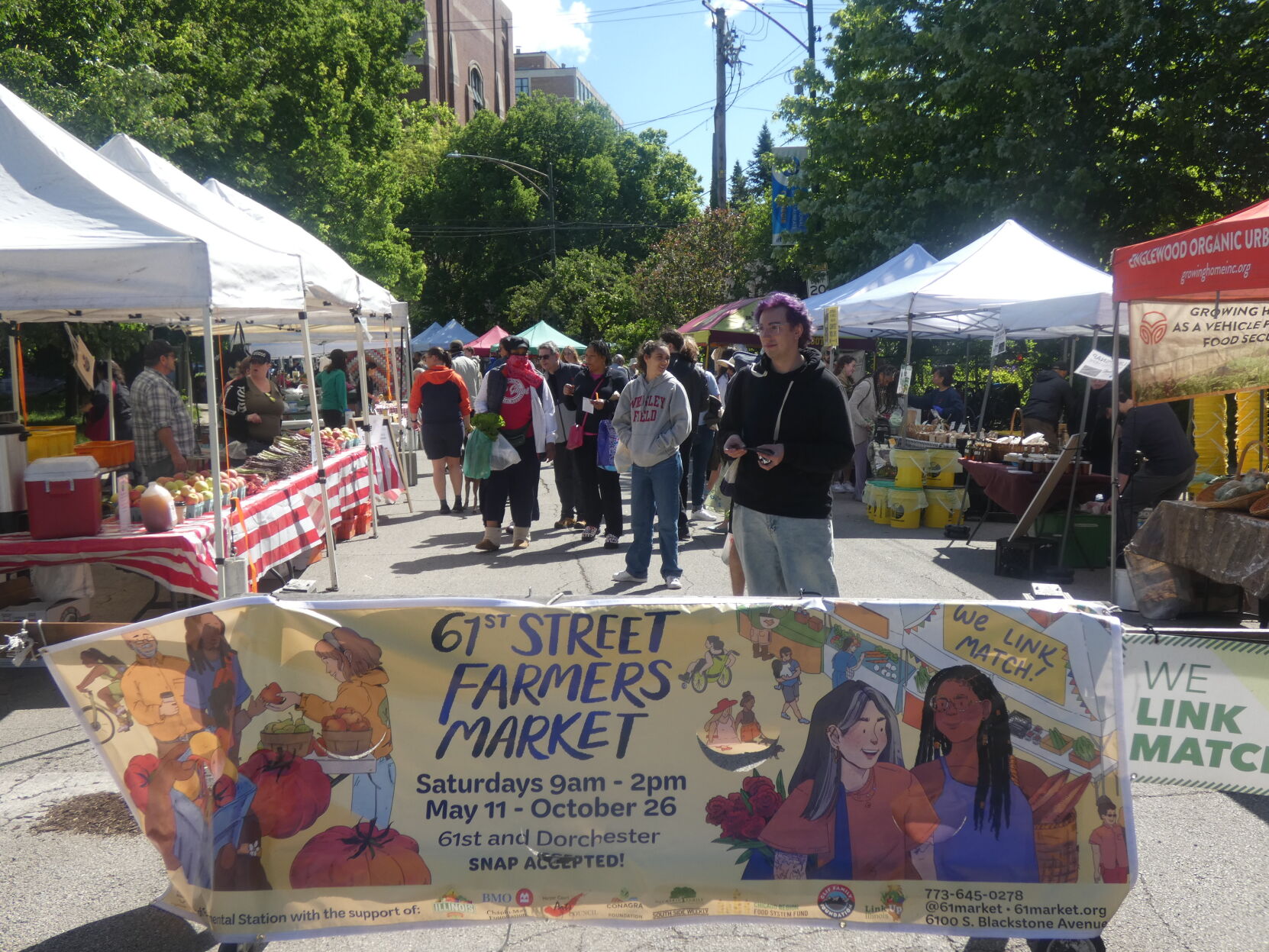 61st Street Farmers Market opens for the season | Evening Digest ...
