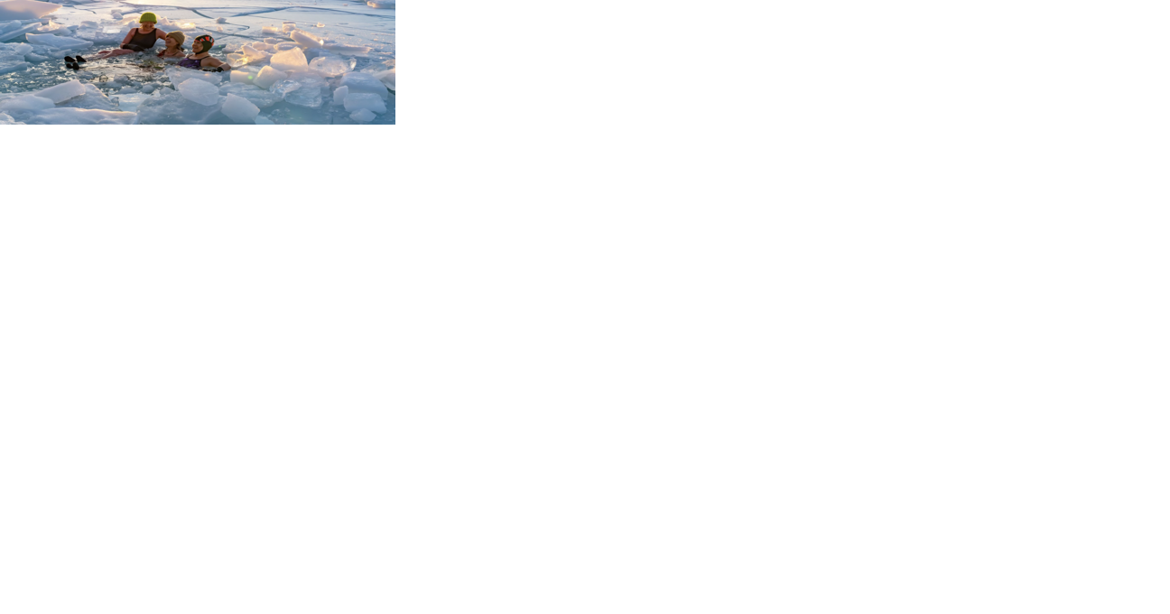 'Swimming Through' evokes chills, thrills of wintry dips off Promontory Point - Vimarsana News