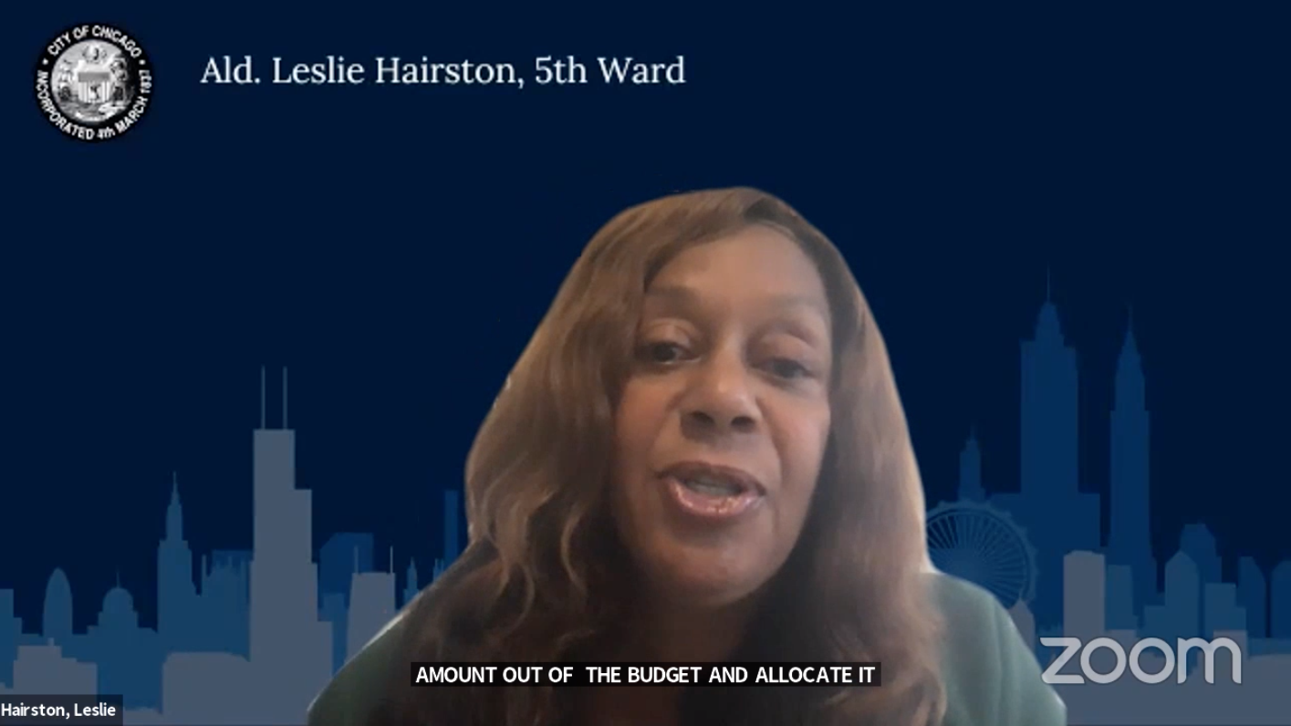 Hairston says Lightfoot has cut her out of negotiations over legal resources for arrestees ordinance - Vimarsana News