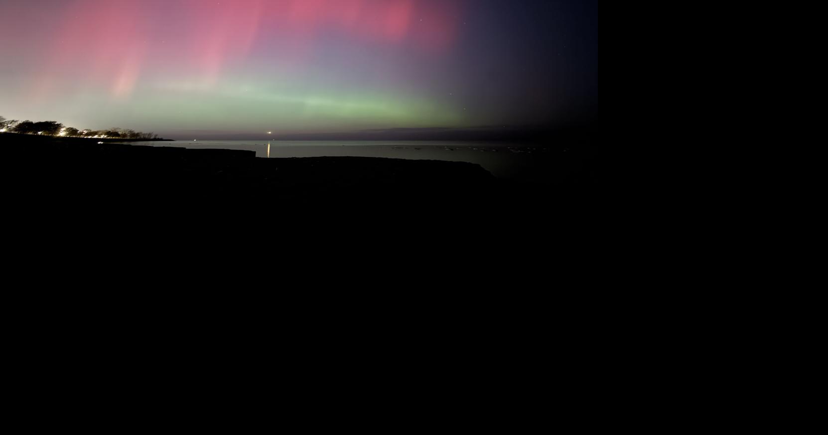Photo: Northern Lights spotted over Promontory Point | Evening Digest ...