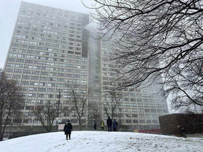 Chicago fire at South Shore high rise that injured 7, including