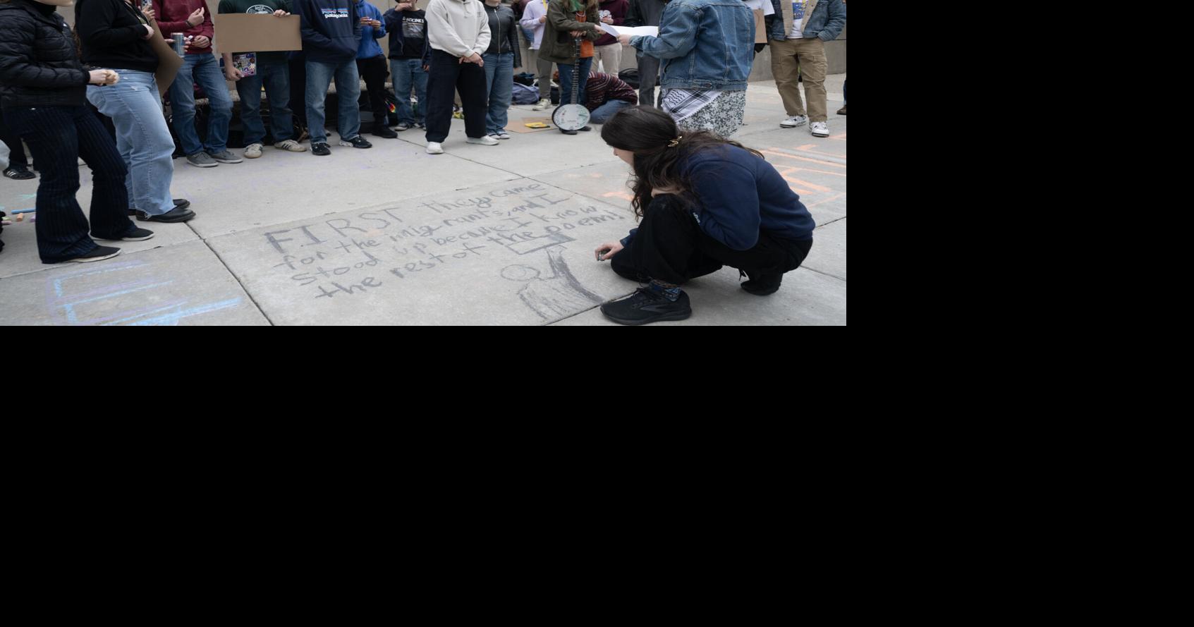 Lab students stage walkout over new neutrality rules