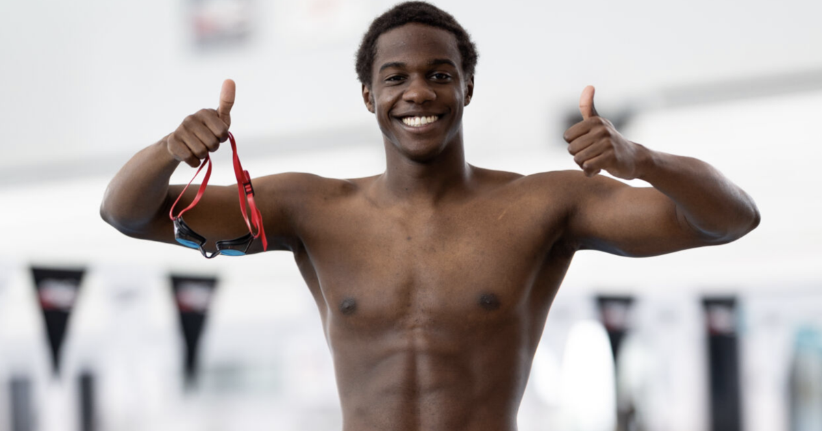 Jordan Augier U. of C. swimmer sets record for Uganda at Paris Olympics | Evening ...