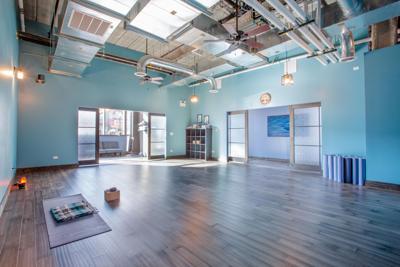 interior yoga studio