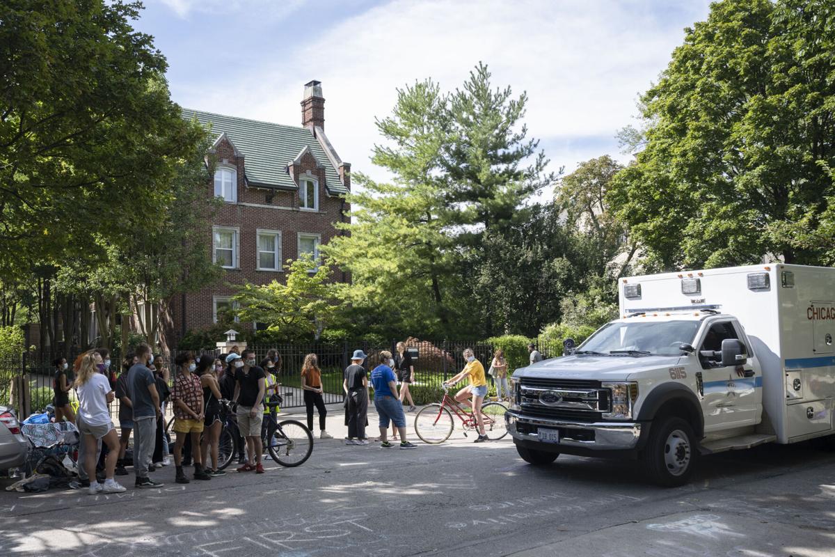 U. of C. protesters continue occupation of provost’s street into